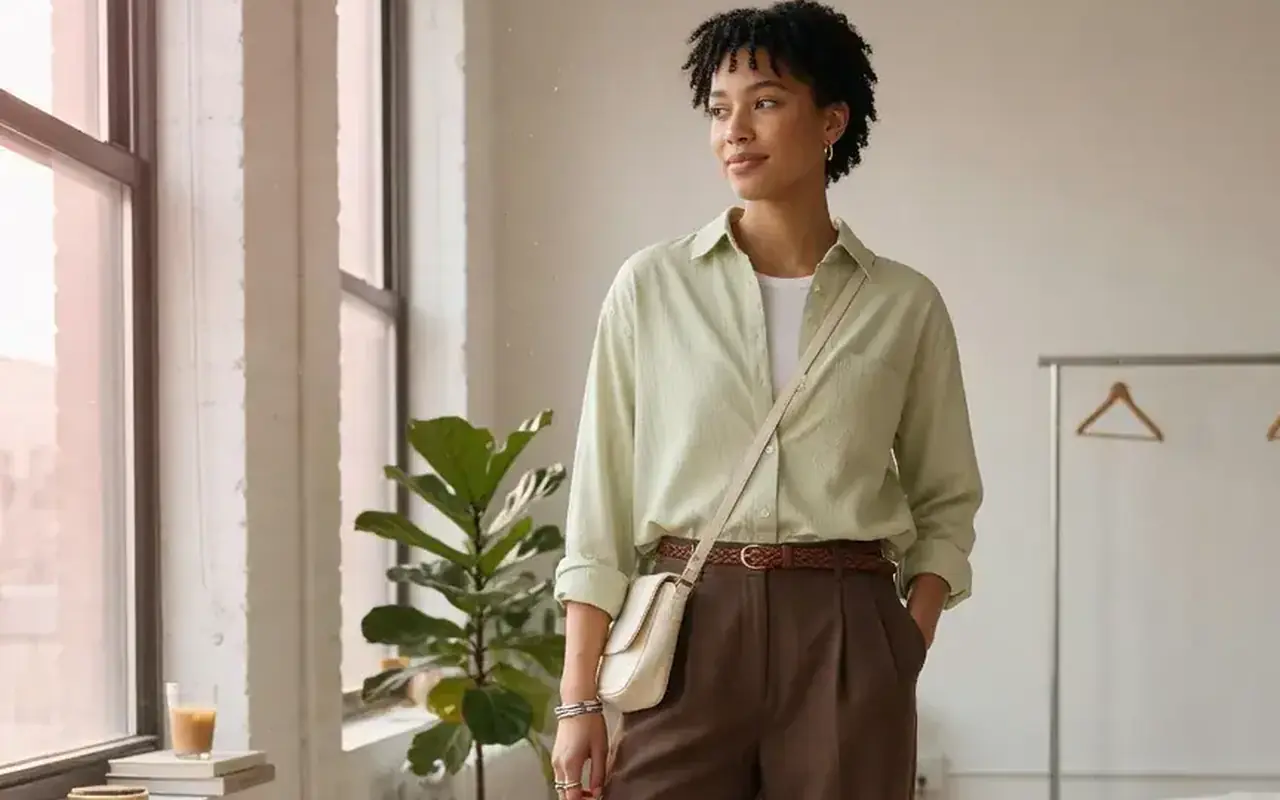 A complete everyday outfit ready to wear